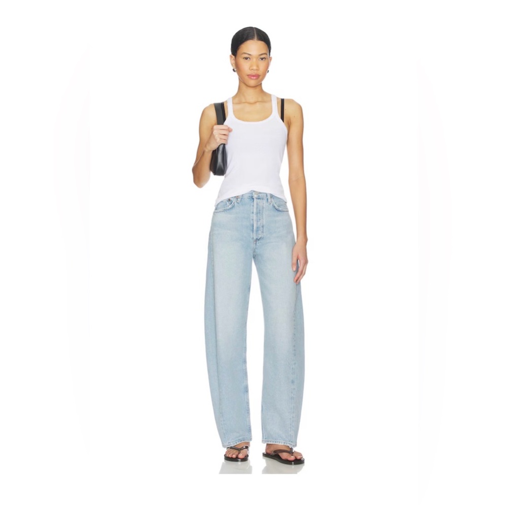 Agolde Luna pieced barrel leg jean